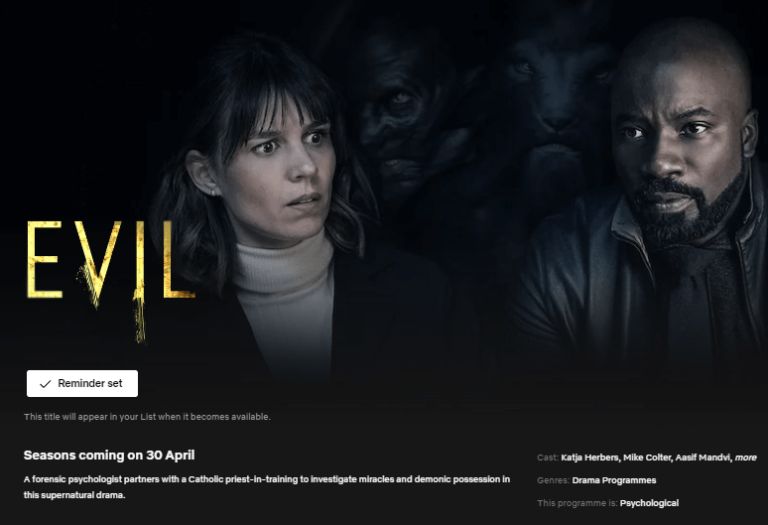 Diverse stagioni di “Evil” saranno rilasciate su Netflix negli Stati Uniti – Series News